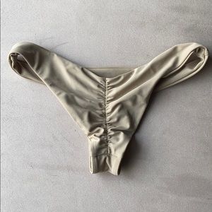 Stone Fox Swim bottoms in color “toast”